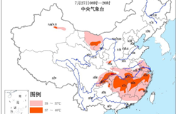中央氣象臺(tái)連續(xù)第14天發(fā)布高溫預(yù)警